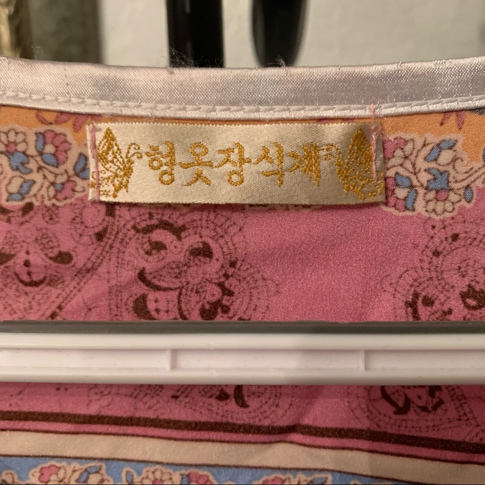 Patterned silk blouse - Picture 3 of 8